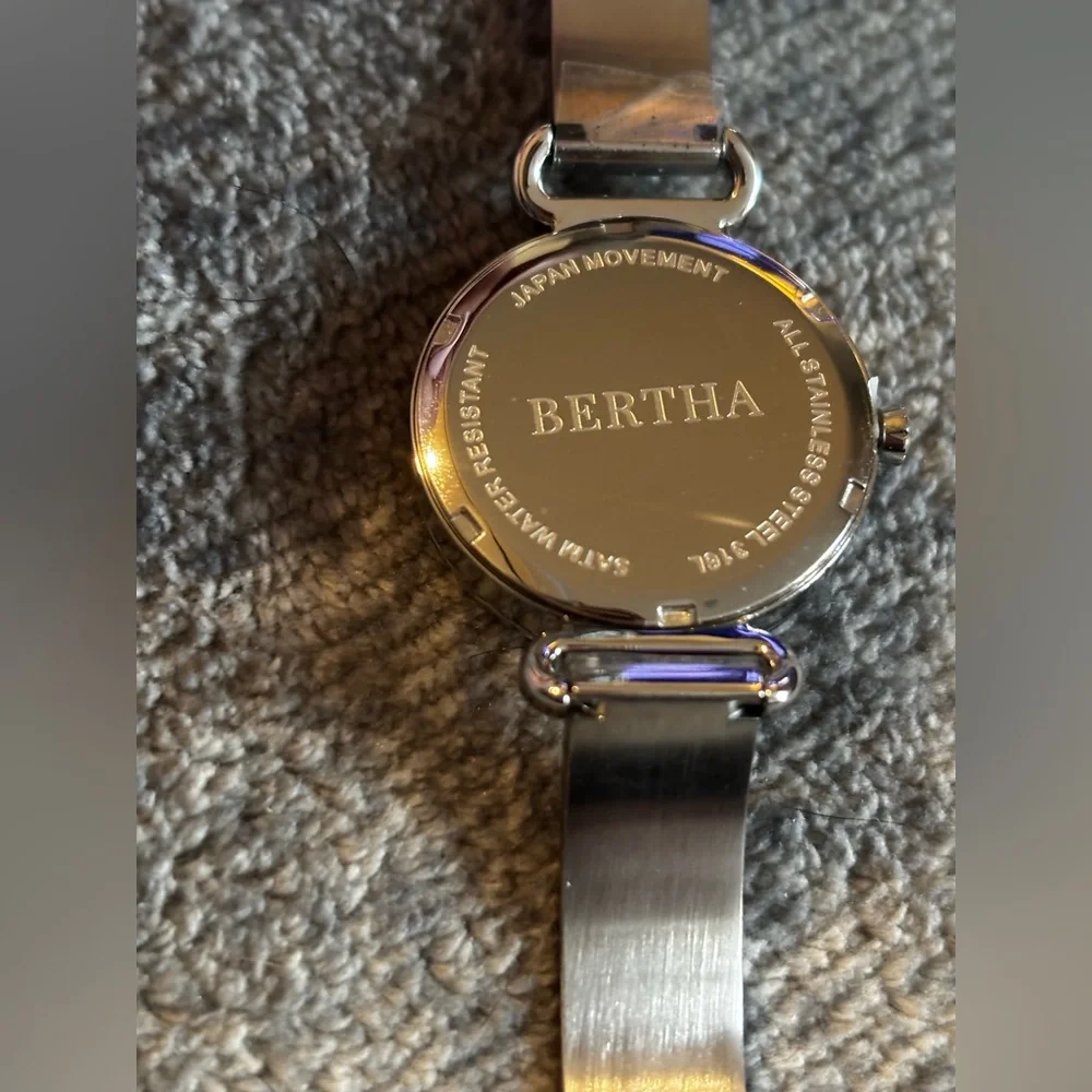 🆕 Bertha Katherine Bracelet Watch - White‎